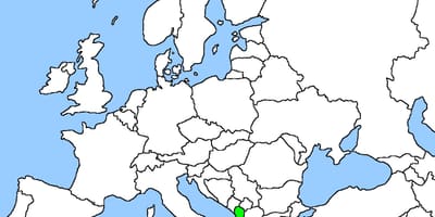 Карта Албаніі карта праезду 