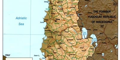 Албанская старой карце